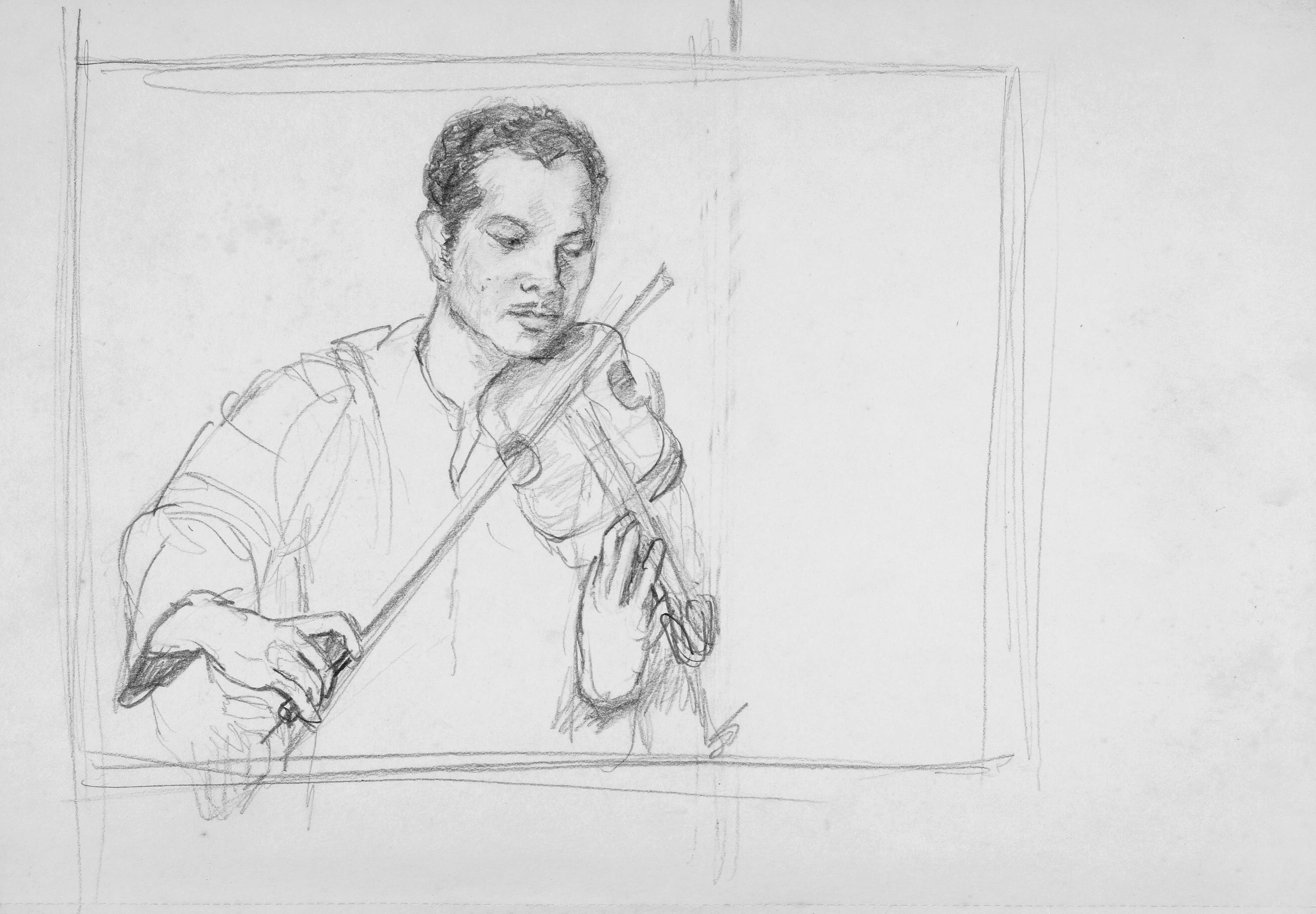 Untitled (Study of P. Ramlee)